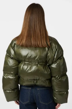 Sale Neo Noir Rhea Shiny Puffer Jacket 165094 605