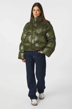 Sale Neo Noir Rhea Shiny Puffer Jacket 165094 605