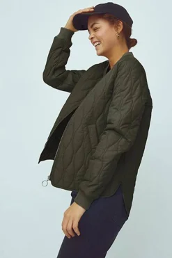 Clearance Global Funk Rheanna Termo Jakke Dark Army