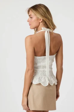 Discount Neo Noir Ribbi Halter Neck Top 165134 120