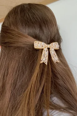 Hot Mellow Moon Ribbon Bow Hvid