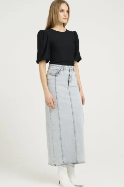 Online Gestuz Rifagz Balloon Blouse 100017 Black