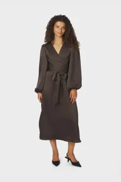 New Neo Noir Rimini Heavy Sateen Dress 163039 676