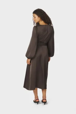 New Neo Noir Rimini Heavy Sateen Dress 163039 676