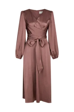 Clearance Neo Noir Rimini Heavy Sateen Dress 163039 393