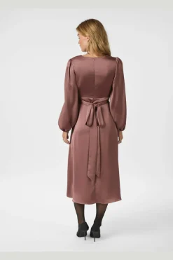 Clearance Neo Noir Rimini Heavy Sateen Dress 163039 393