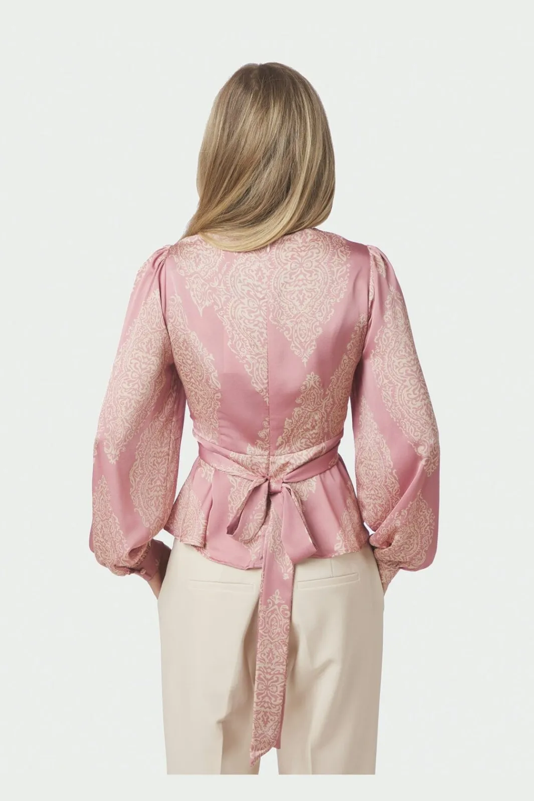 Clearance Neo Noir Rista Paisley Drop Blouse 166208 823