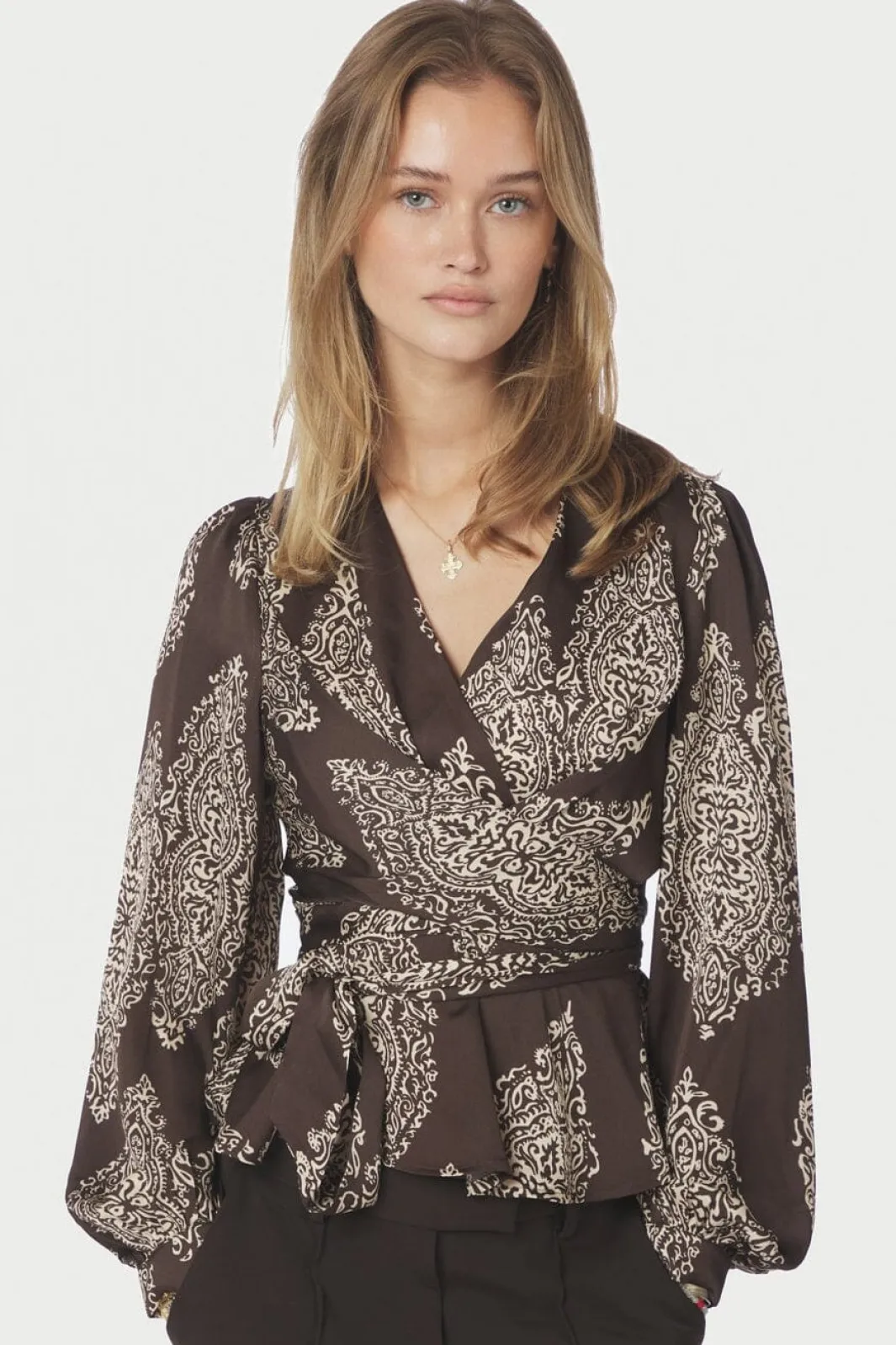 Outlet Neo Noir Rista Paisley Drop Blouse 166208 676