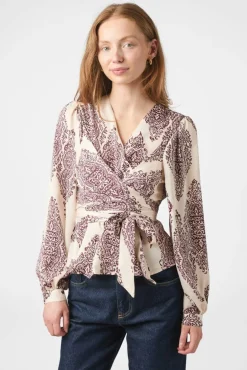 Hot Neo Noir Rista Paisley Drop Blouse 166208 174