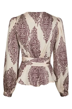 Hot Neo Noir Rista Paisley Drop Blouse 166208 174