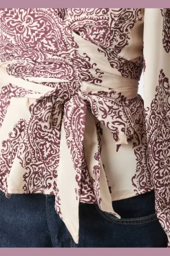 Hot Neo Noir Rista Paisley Drop Blouse 166208 174