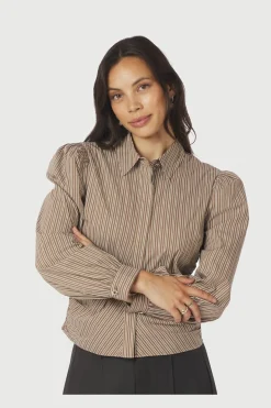 Best Neo Noir Ritta Stripe Shirt 167224 928