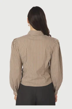 Best Neo Noir Ritta Stripe Shirt 167224 928