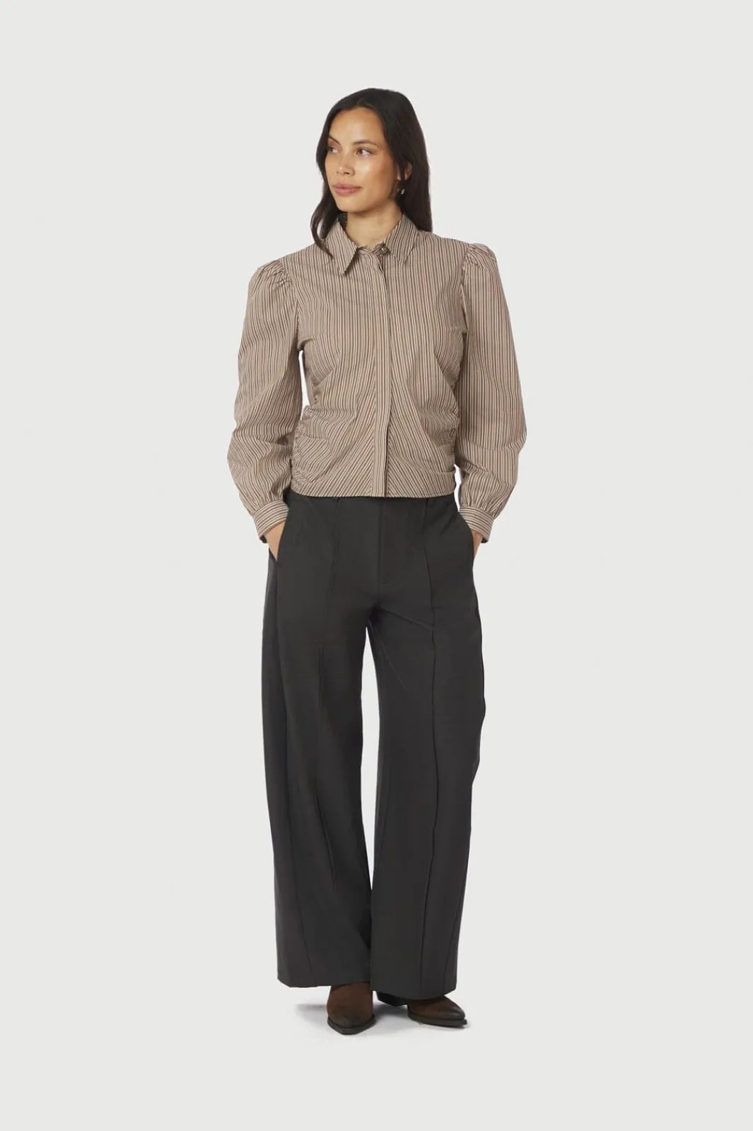 Best Neo Noir Ritta Stripe Shirt 167224 928
