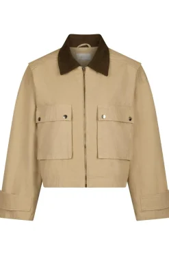 Outlet Neo Noir Rivera Canvas Boxy Jacket 164402 213