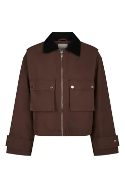 Clearance Neo Noir Rivera Canvas Boxy Jacket 164402 210