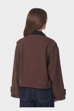 Clearance Neo Noir Rivera Canvas Boxy Jacket 164402 210