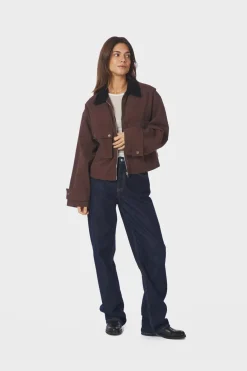 Clearance Neo Noir Rivera Canvas Boxy Jacket 164402 210