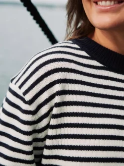 Outlet Neo Noir Rivi Stripe Knit Sweater 164957 764