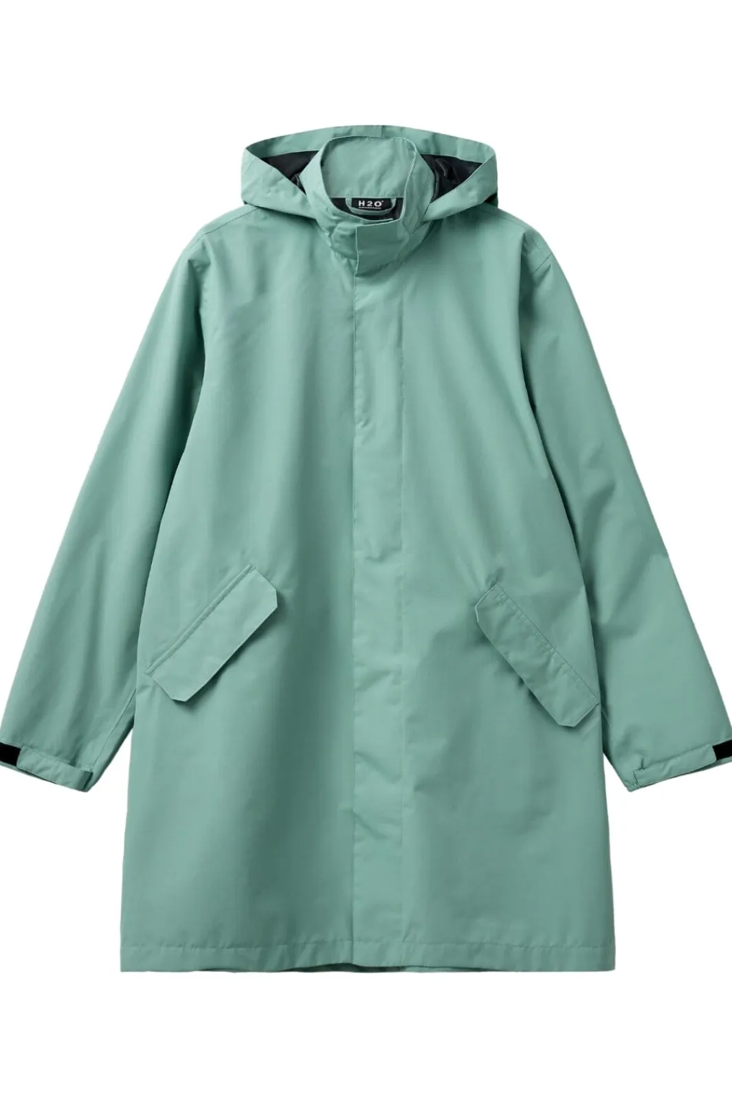 Outlet H2O Rømø Logo Lw Rain Long Jacket 100982 3008