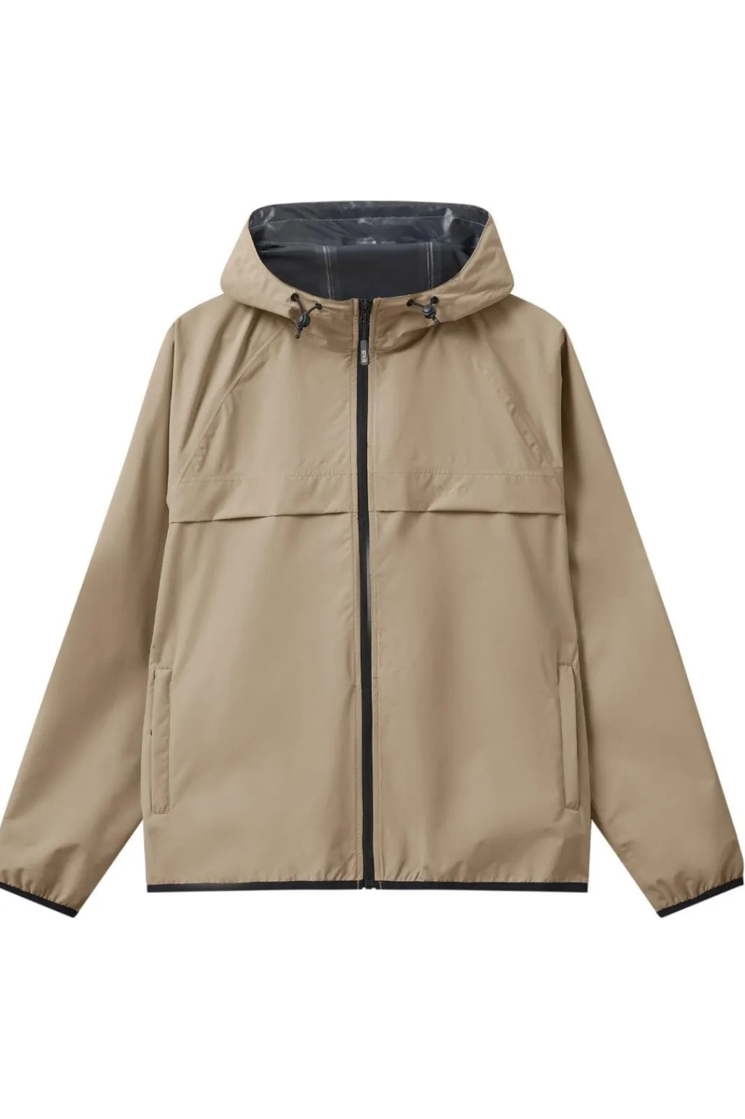 New H2O Rømø Lw Rain Jacket Packable 1034 Warm Grey