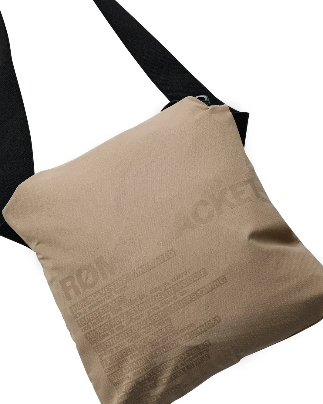 New H2O Rømø Lw Rain Jacket Packable 1034 Warm Grey