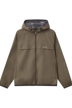 H2O Rømø Lw Rain Jacket Packable 3553 Dusty Oak