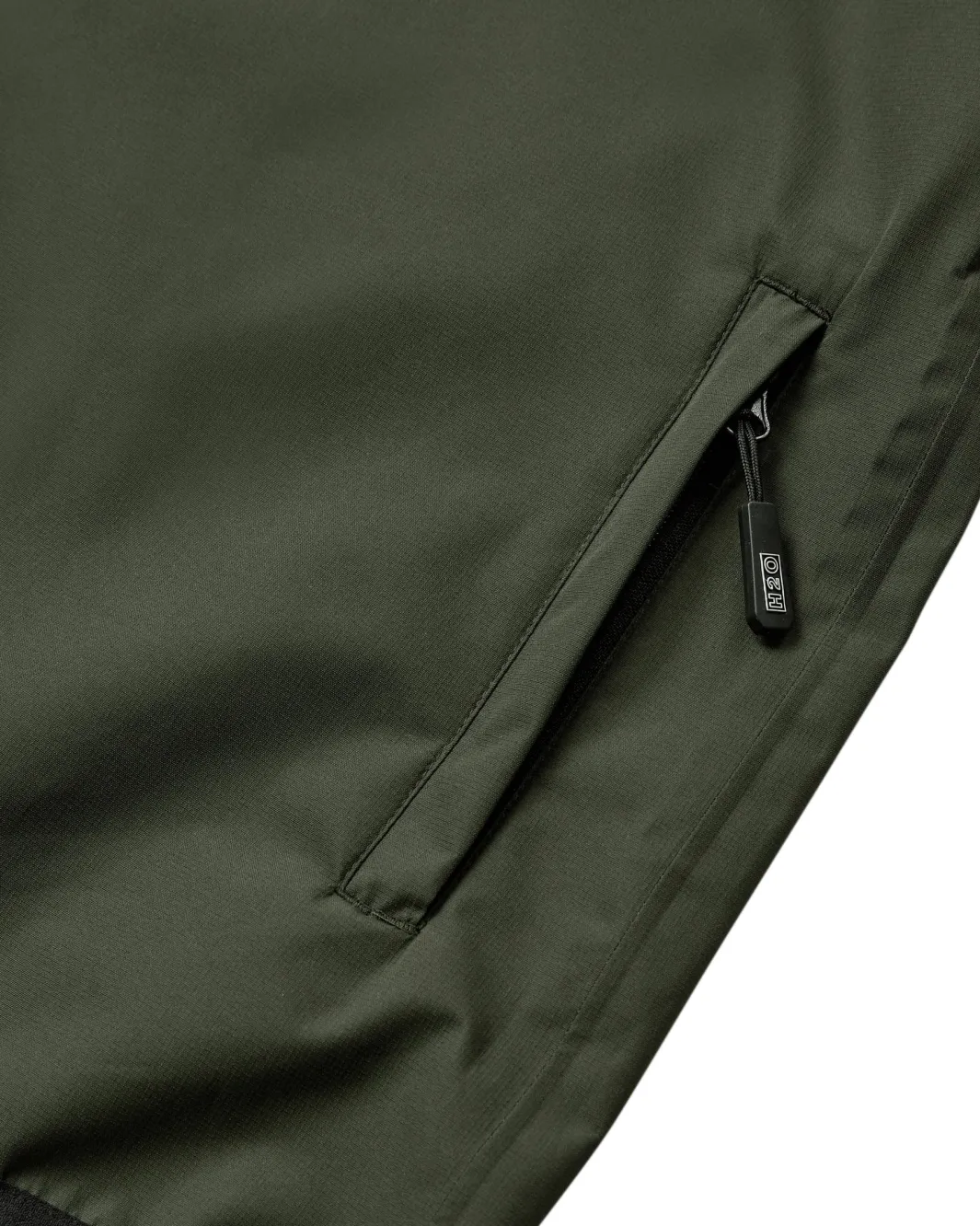 Outlet H2O Rømø Lw Rain Jacket Packable 3020 Army
