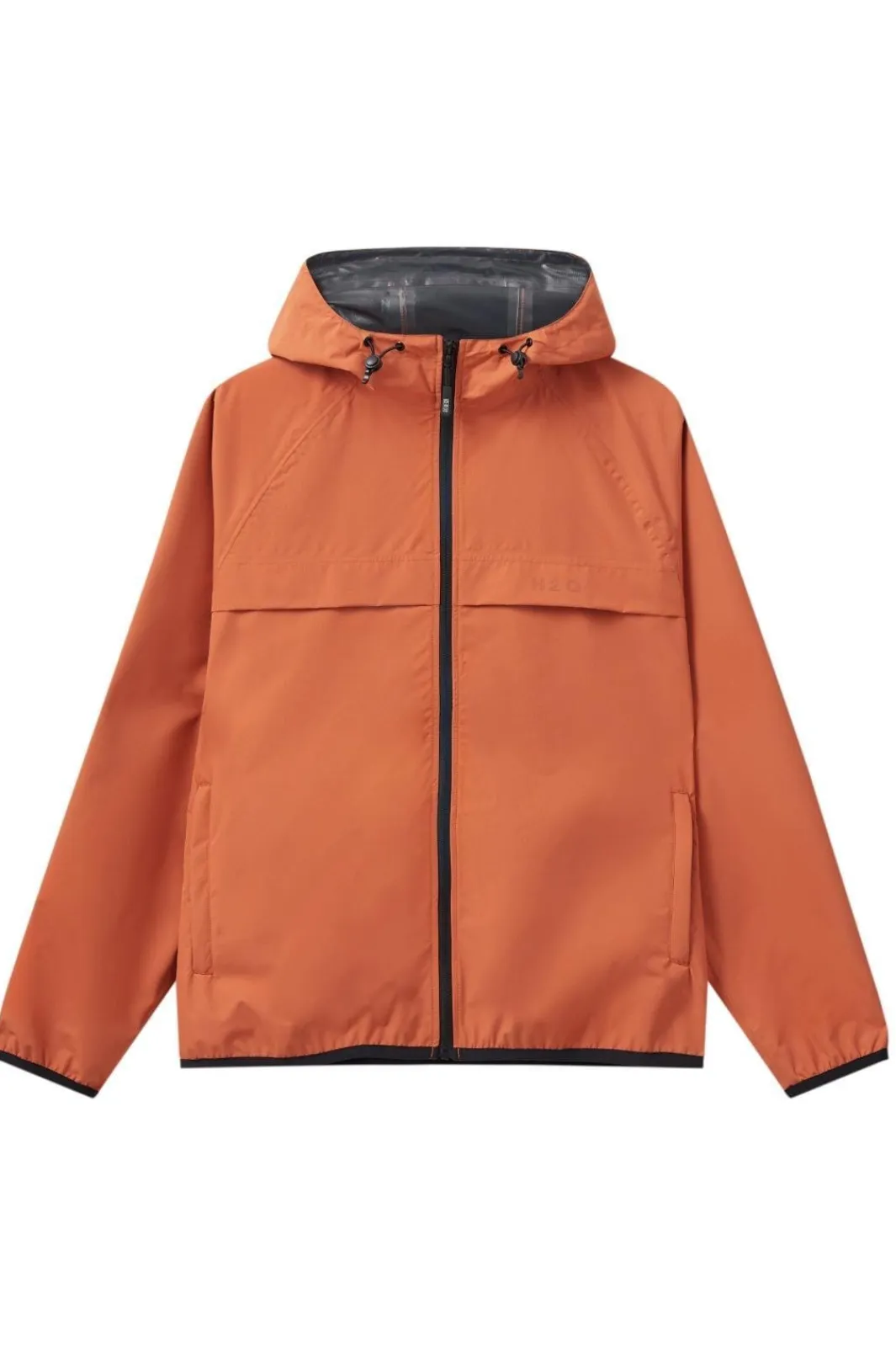 Outlet H2O Rømø Lw Rain Jacket Packable 2047 Autumn Leaf