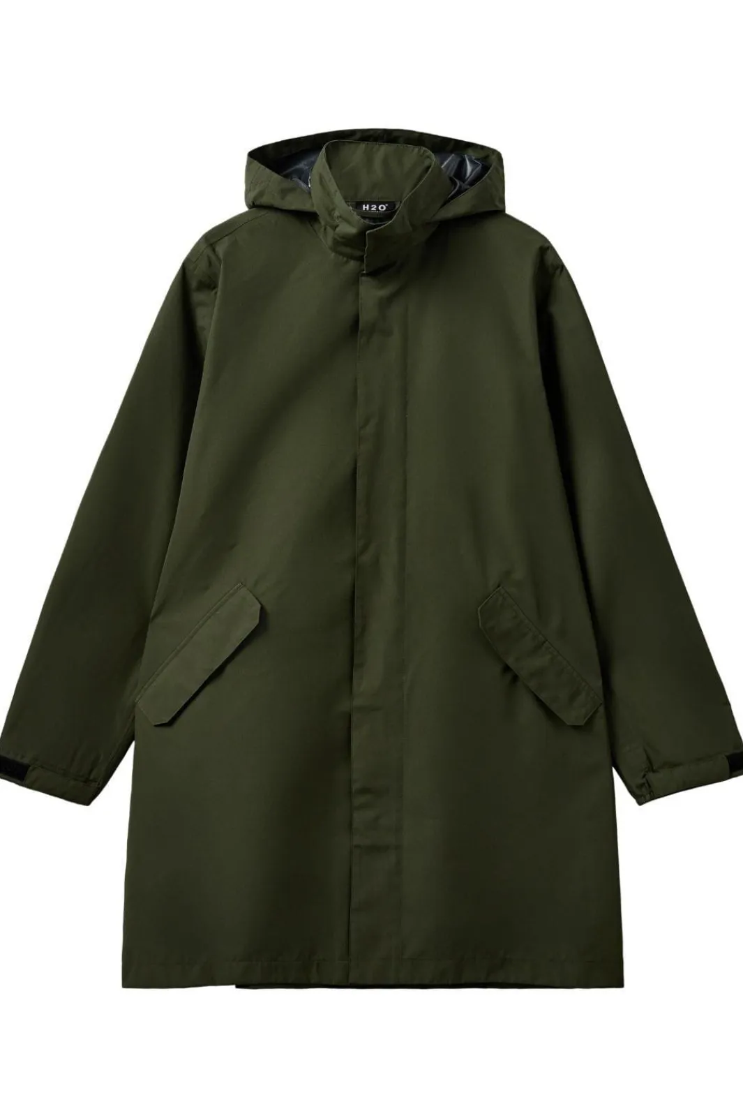 Sale H2O Rømø Lw Rain Long Jacket 3020 Army