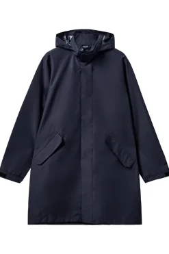 Sale H2O Rømø Lw Rain Long Jacket 2500 Navy