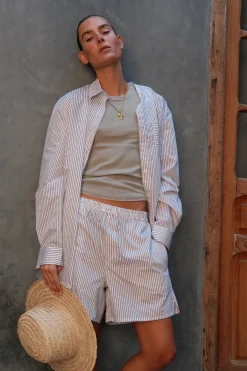 Online H2O Rønne Essential Pajamas Shirt L/S 101018-2 7043