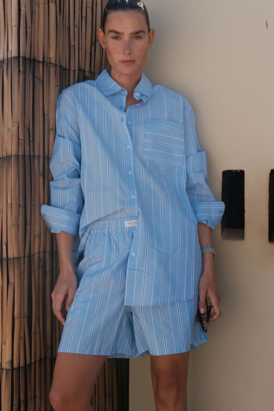 Clearance H2O Rønne Essential Pajamas Shirt L/S 101018-2 7046