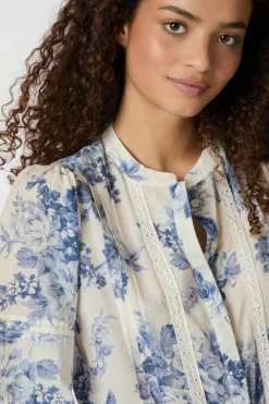 Best Neo Noir Roberta Flower Flow Dress 165425 145