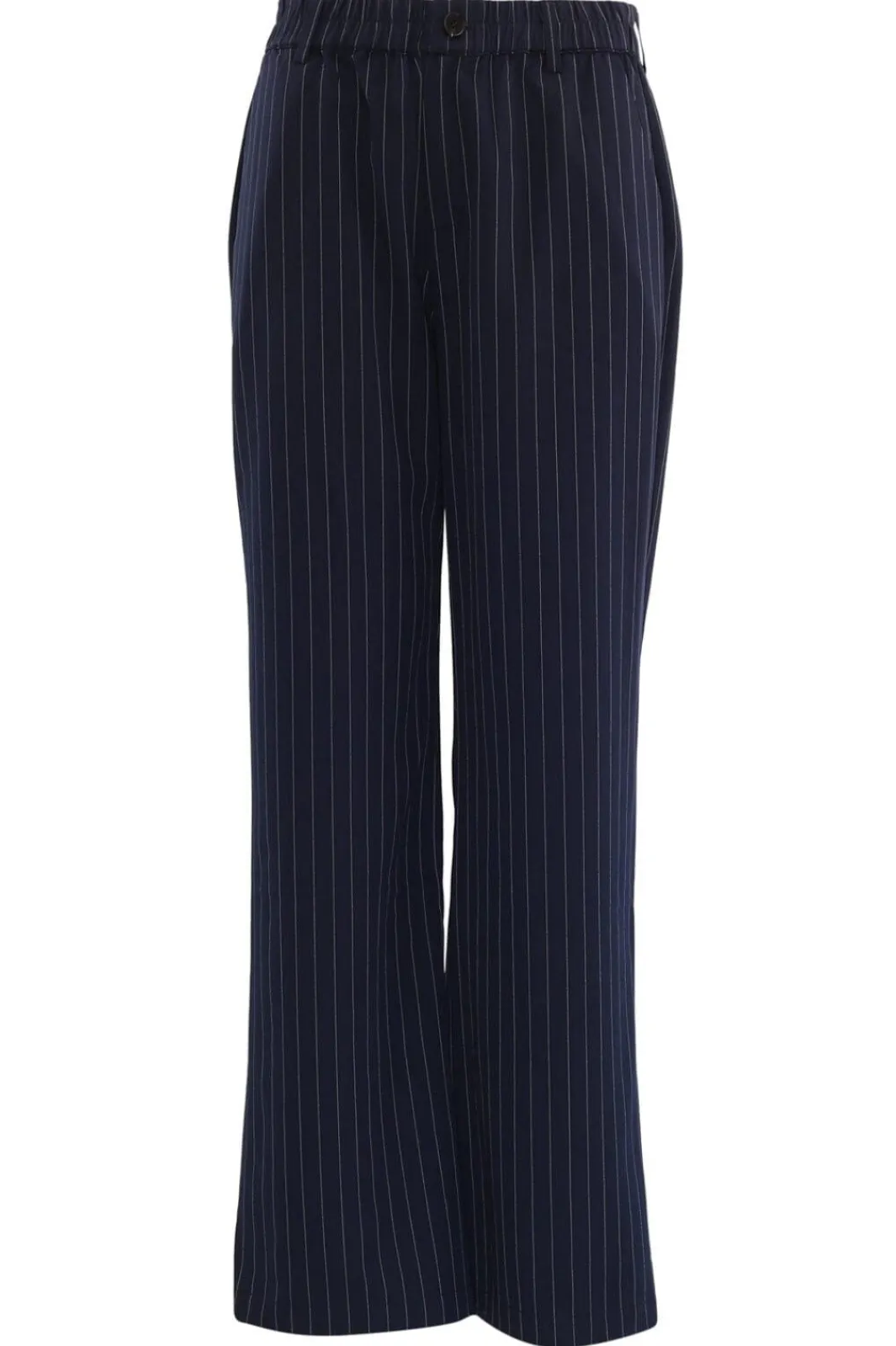 Discount Continue Roberta Pinstripe 15006 Navy Blue Stripe