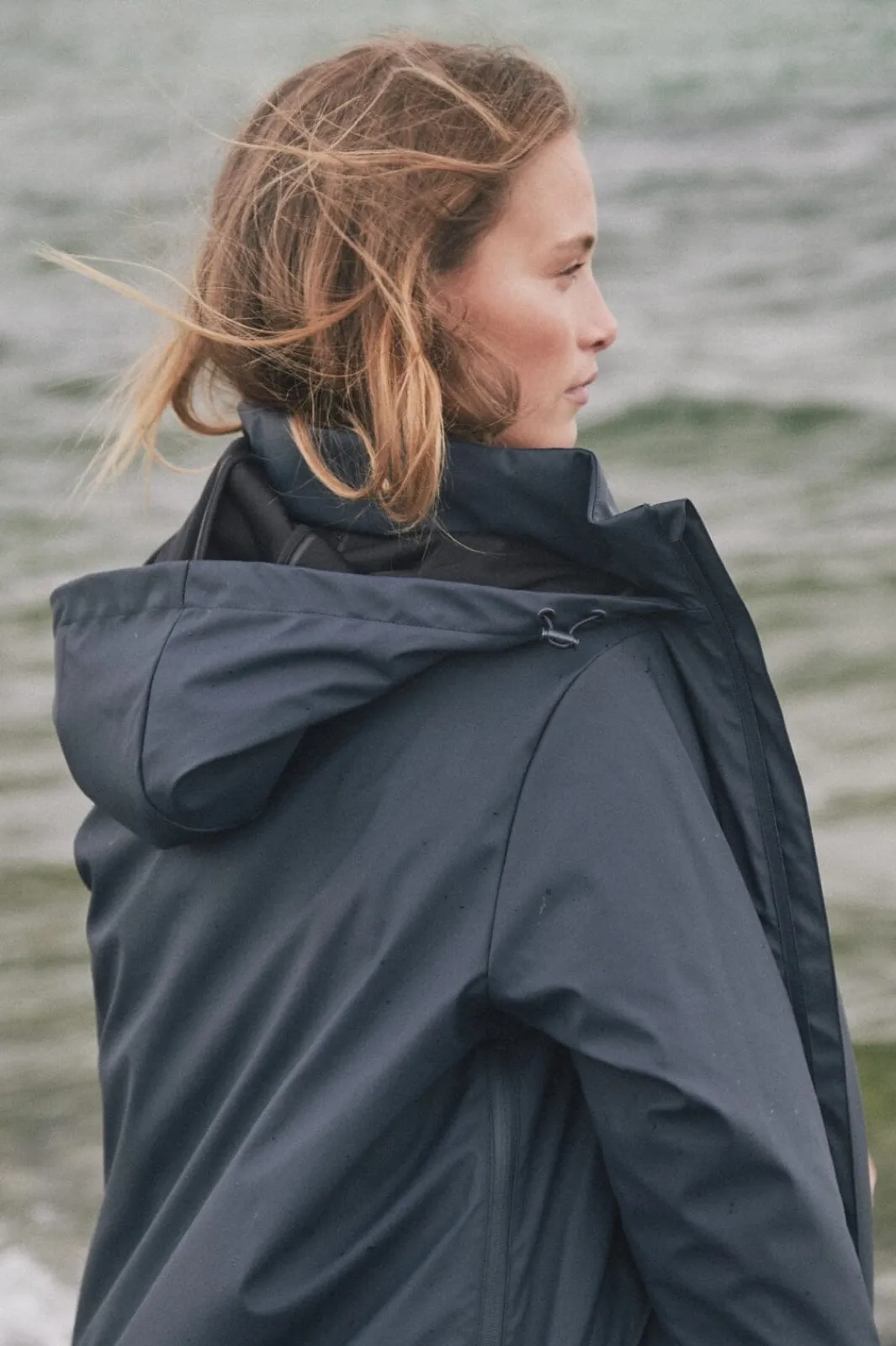 Neo Noir Rocco C Jacket Navy