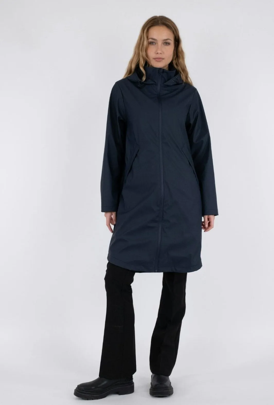 Neo Noir Rocco C Jacket Navy