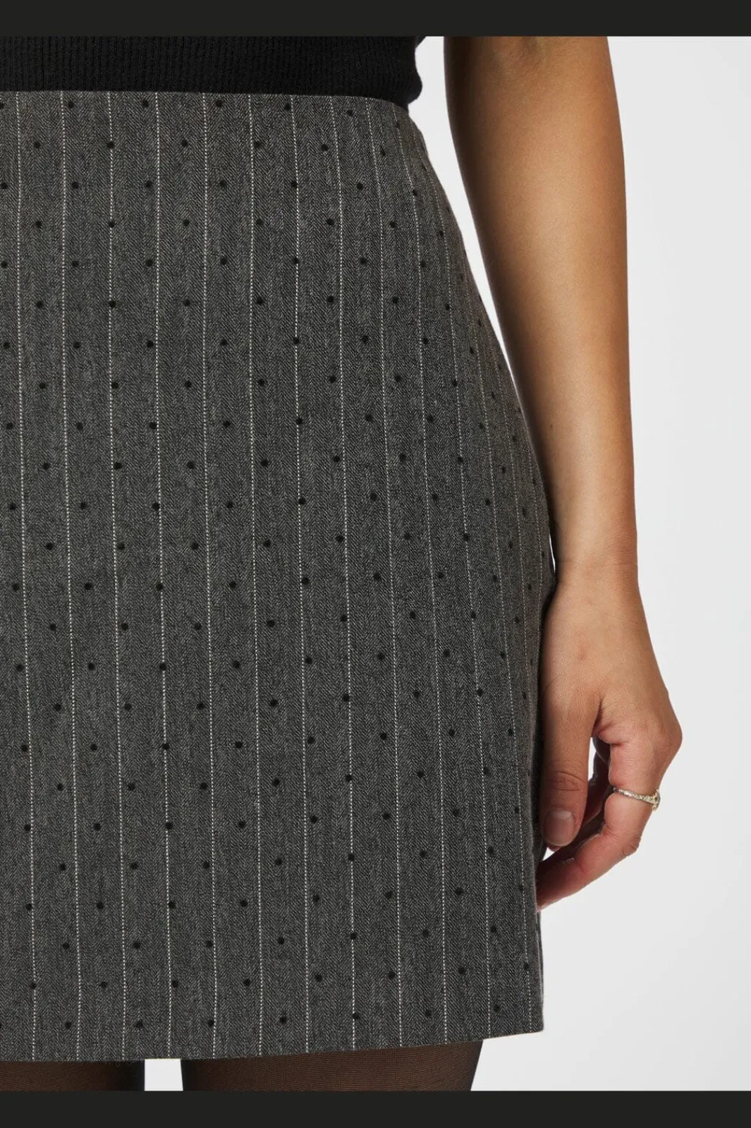 Hot Neo Noir Roe Mini Dot Skirt 166382 107