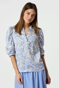 Sale Neo Noir Roella Graphic Fade Blouse 165274 145