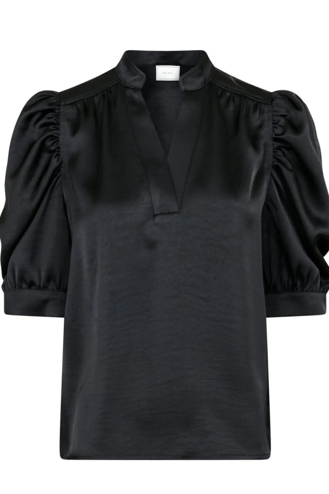 Hot Neo Noir Roella Heavy Sateen Blouse Black