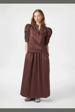 New Neo Noir Roella Poplin Blouse 164283 174