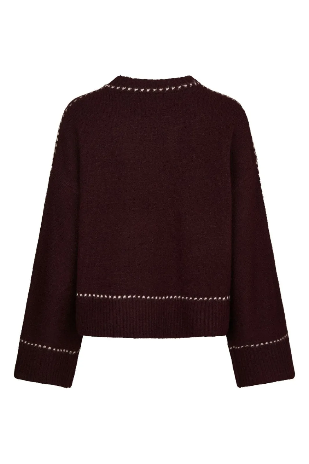 Online Neo Noir Roeme Knit Stitch Blouse 164818 682