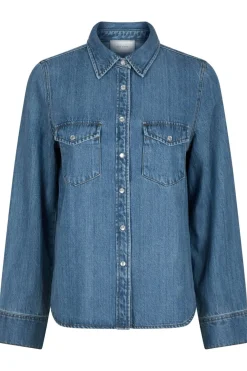 Sale Neo Noir Roger Denim Shirt 162889 843