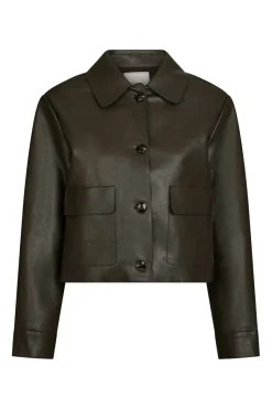 Clearance Neo Noir Romana Faux Pu Jacket 164349 210