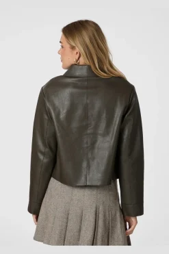 Clearance Neo Noir Romana Faux Pu Jacket 164349 210