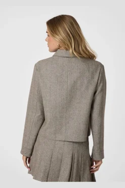 Online Neo Noir Romana Herringbone Jacket 164892 306