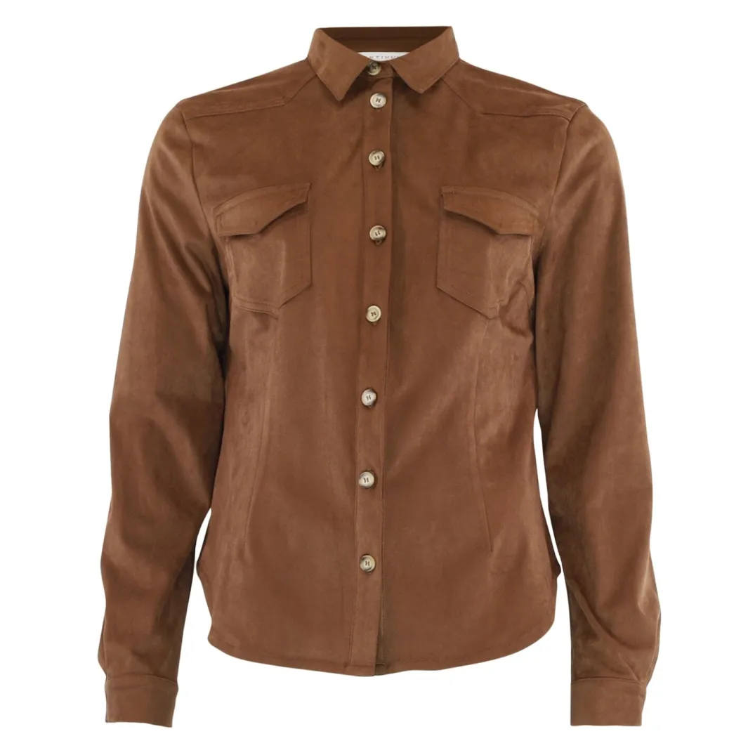 Online Continue Ronja Suede 15031 Cognac