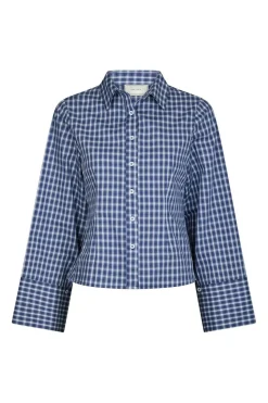 New Neo Noir Rosa Check Shirt 165895 534