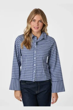 New Neo Noir Rosa Check Shirt 165895 534