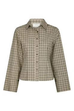 Discount Neo Noir Rosa Checked Shirt 167289 123